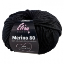 Elisa Merino 80 fonal (fekete)