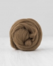 Extra finom ausztrál merino szalaggyapjú M99 (mogyoróbarna)